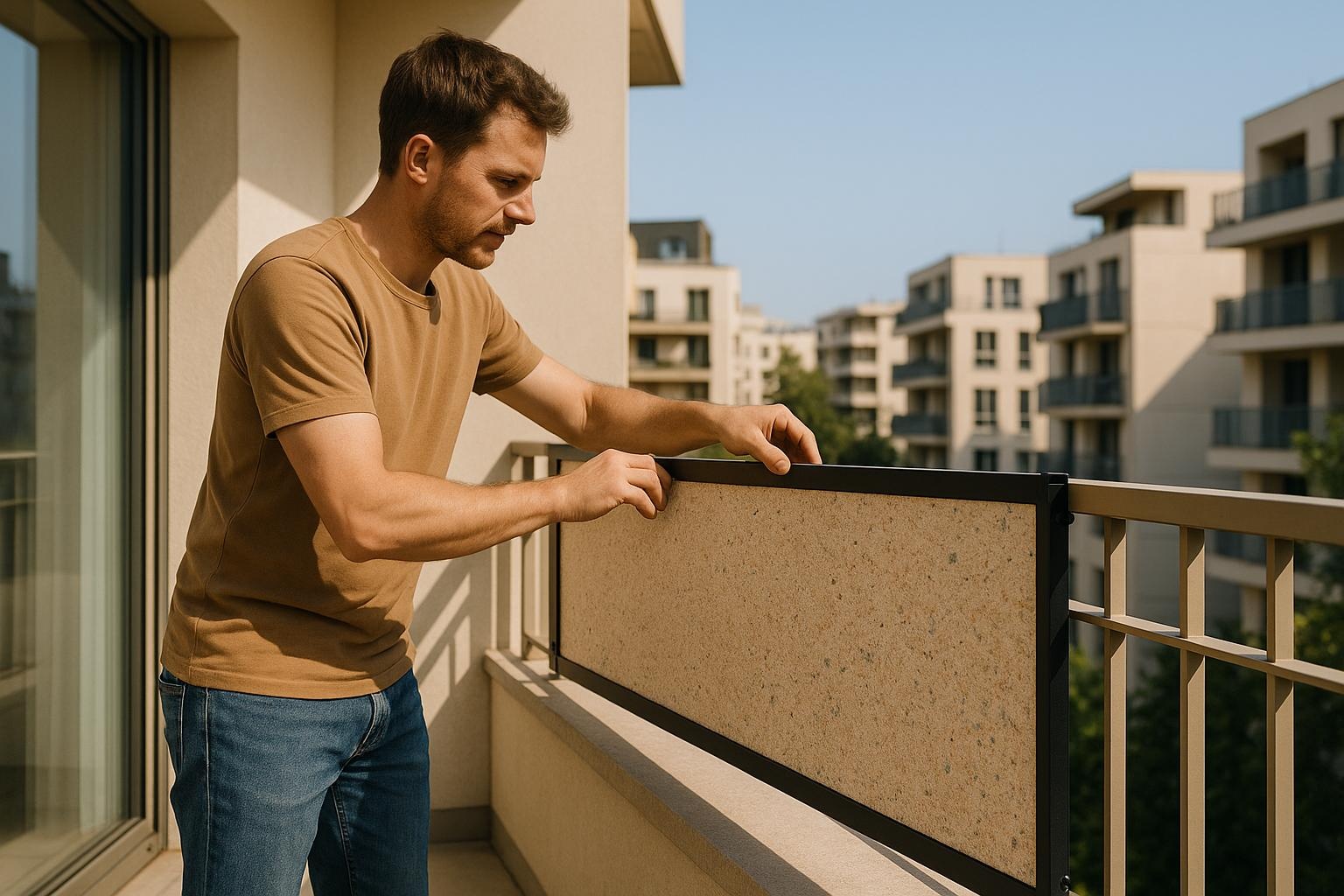 Zo monteer je gemakkelijk je balkonscherm – doe-het-zelf tips