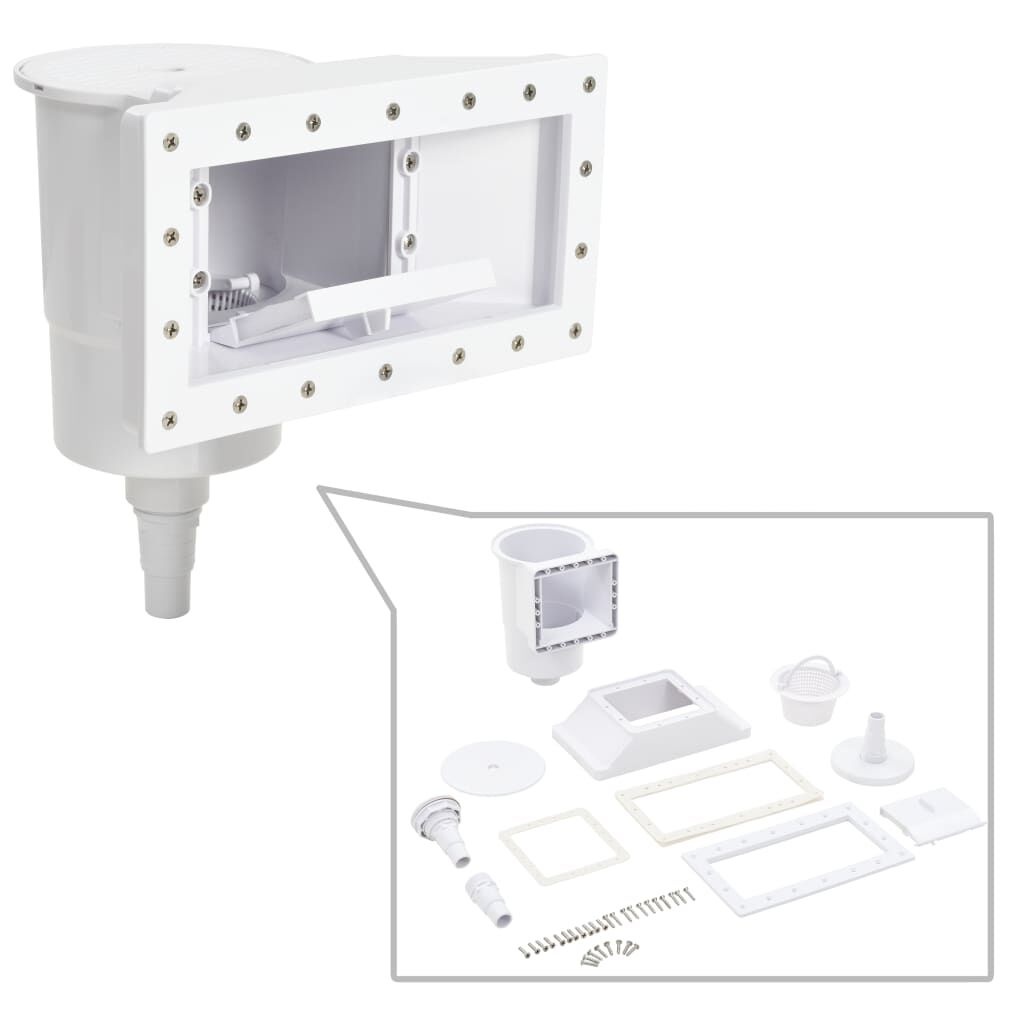 Zwembadskimmer vidaXL - 11-delig - 40% Korting!