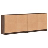 Boekenkast Bruin Eiken 204cm - Zo Goed Als Nieuw - 47% Korting!