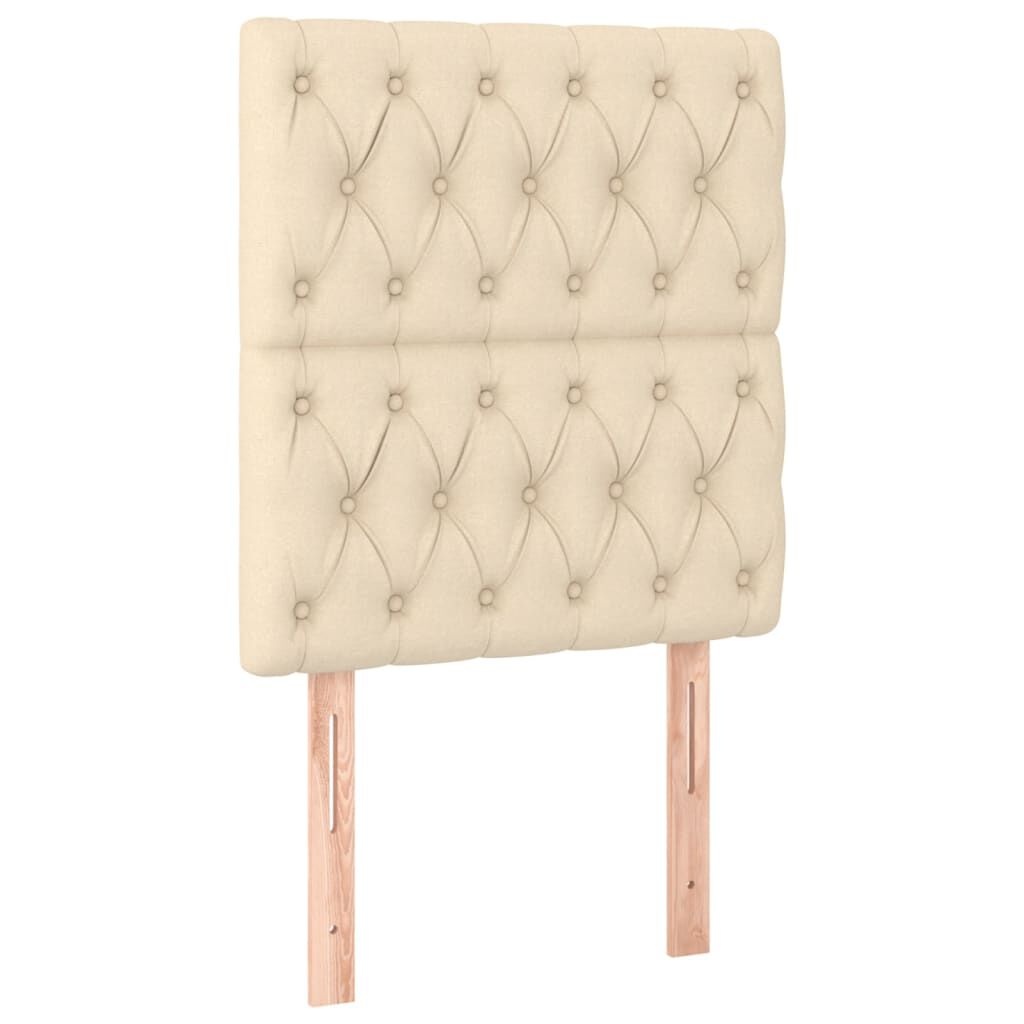2x Crème Hoofdbord 80cm - Zo Goed Als Nieuw! 41% Korting
