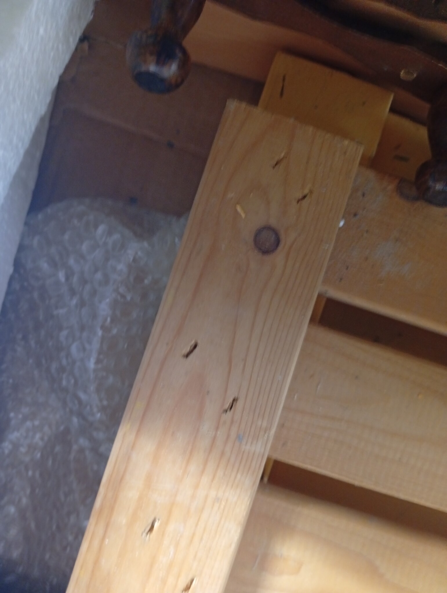 vidaXL Wandtafel Acaciahout 110cm - 55% Korting! (Gebruikssporen)