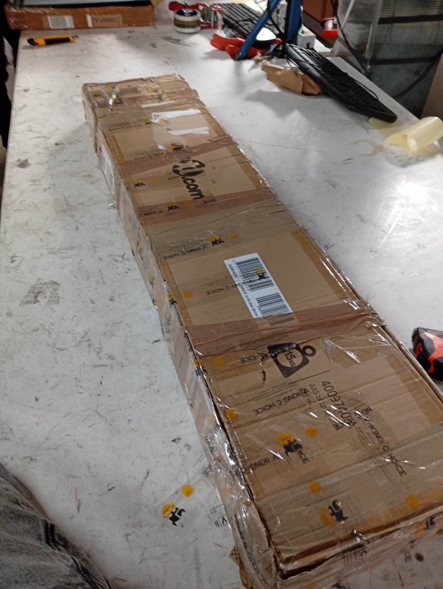 VidaXL Schuifdeur Set 183cm Zwart - 40% Korting! (Incompleet)