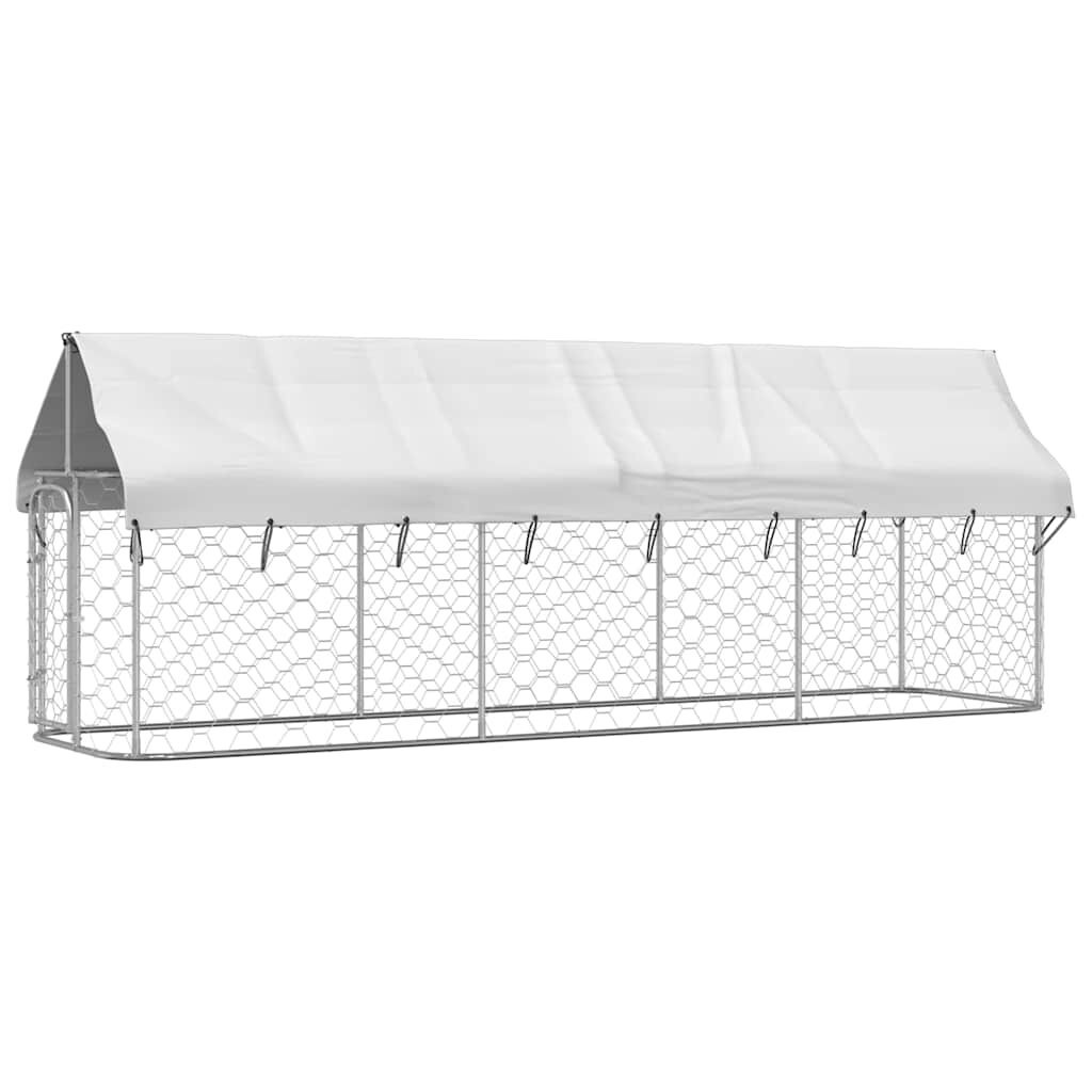 VidaXL Hondenkennel Buiten 400x100x150cm - 40% Korting!