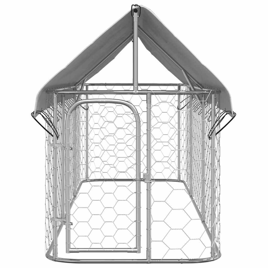 VidaXL Hondenkennel Buiten 400x100x150cm - 40% Korting!
