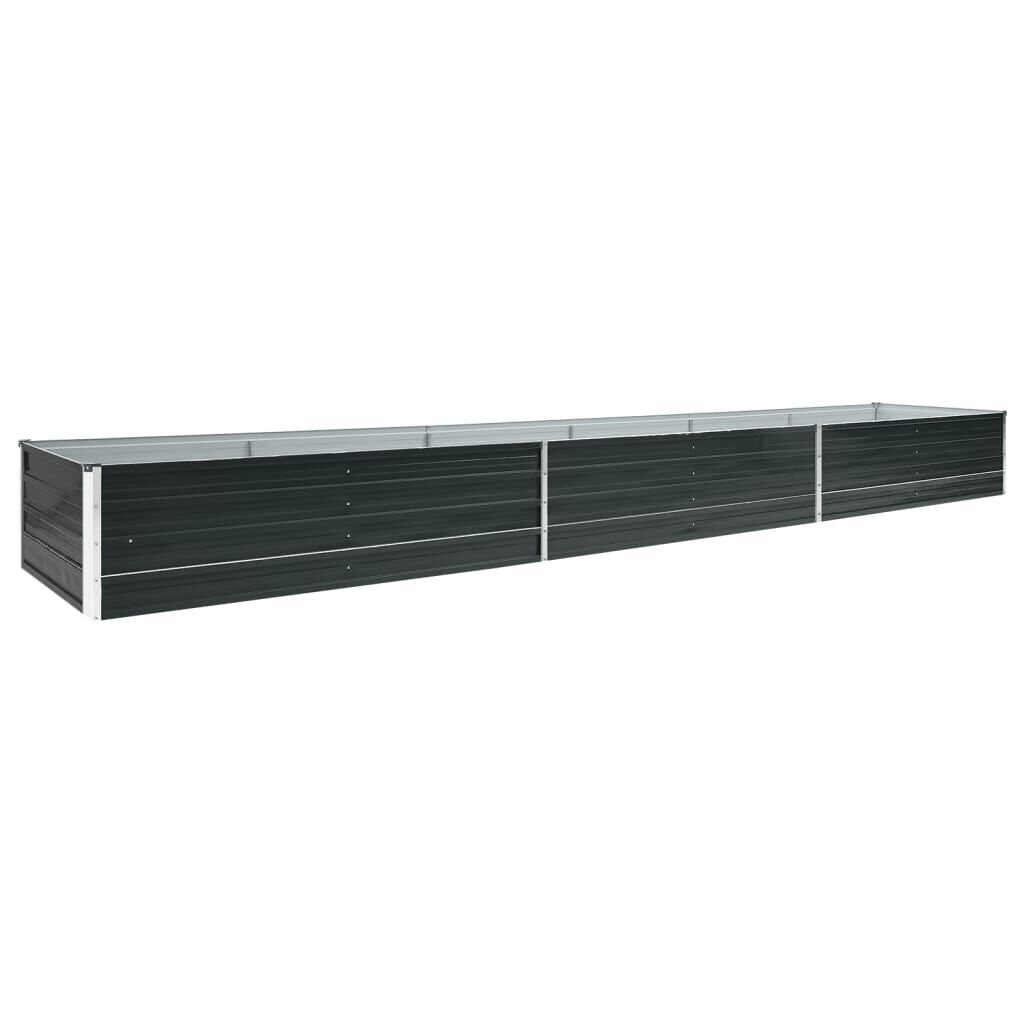 VidaXL Verhoogde Plantenbak 480cm Antraciet - 40% Korting!