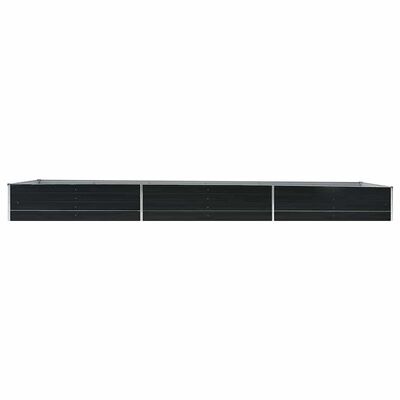VidaXL Verhoogde Plantenbak 480cm Antraciet - 40% Korting!