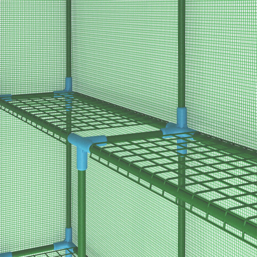 Tuinkas met Schappen 143x143x195cm - 35% Korting!
