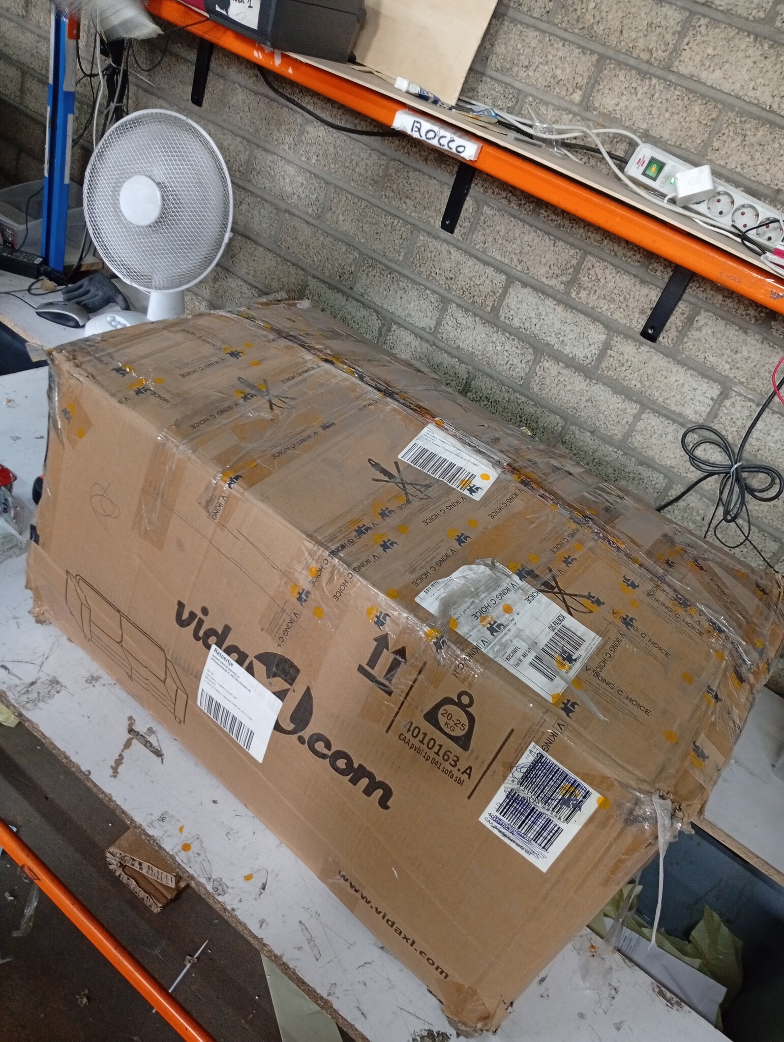 VidaXL Tweezitsbank Zwart Kunstleer - 140cm - 40% Korting!