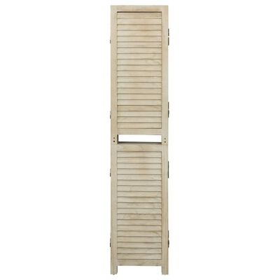Kamerscherm 5 Panelen Paulownia - 55% Korting! (Scheur)