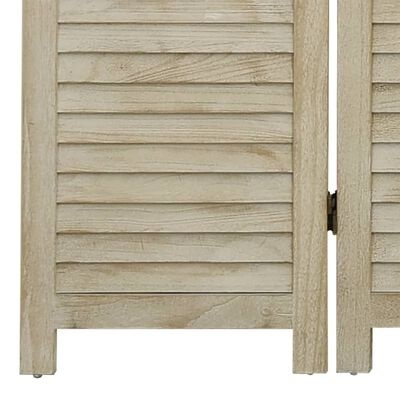 Kamerscherm 5 Panelen Paulownia - 55% Korting! (Scheur)
