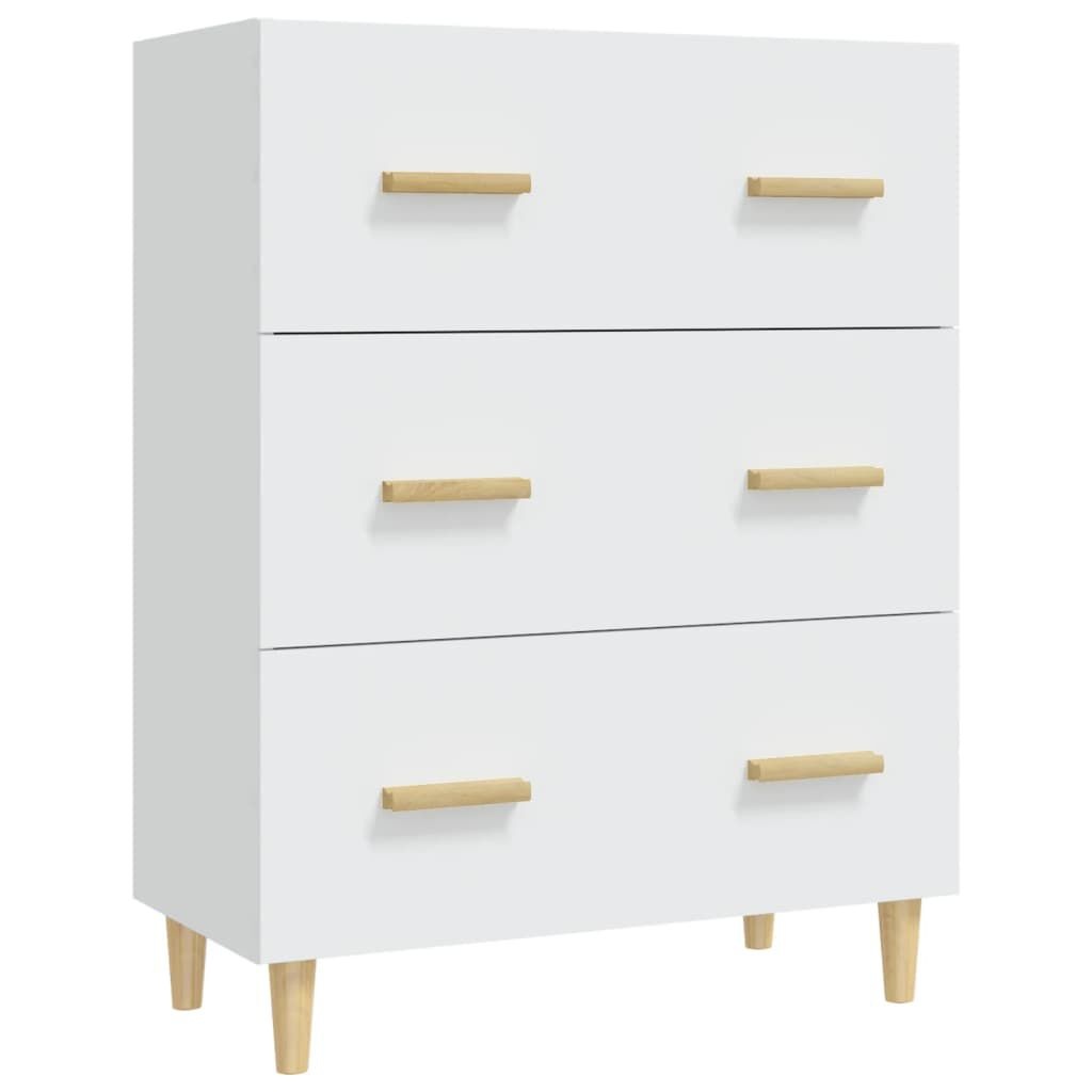 vidaXL Dressoir Wit 70cm - Met Krasjes - 55% Korting!