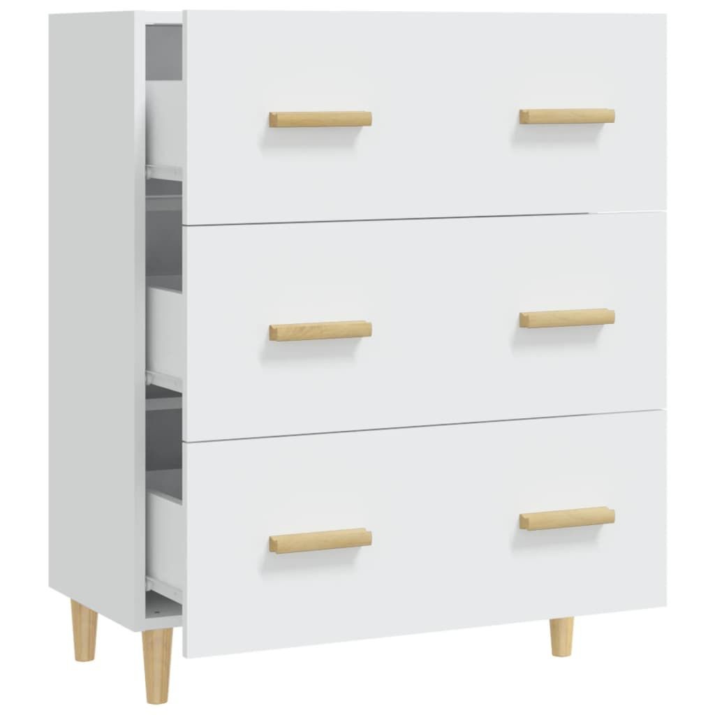 vidaXL Dressoir Wit 70cm - Met Krasjes - 55% Korting!