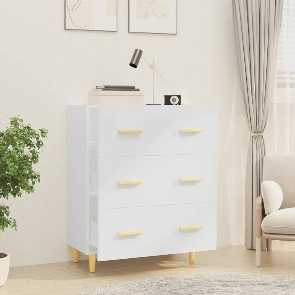 vidaXL Dressoir Wit 70cm - Met Krasjes - 55% Korting!
