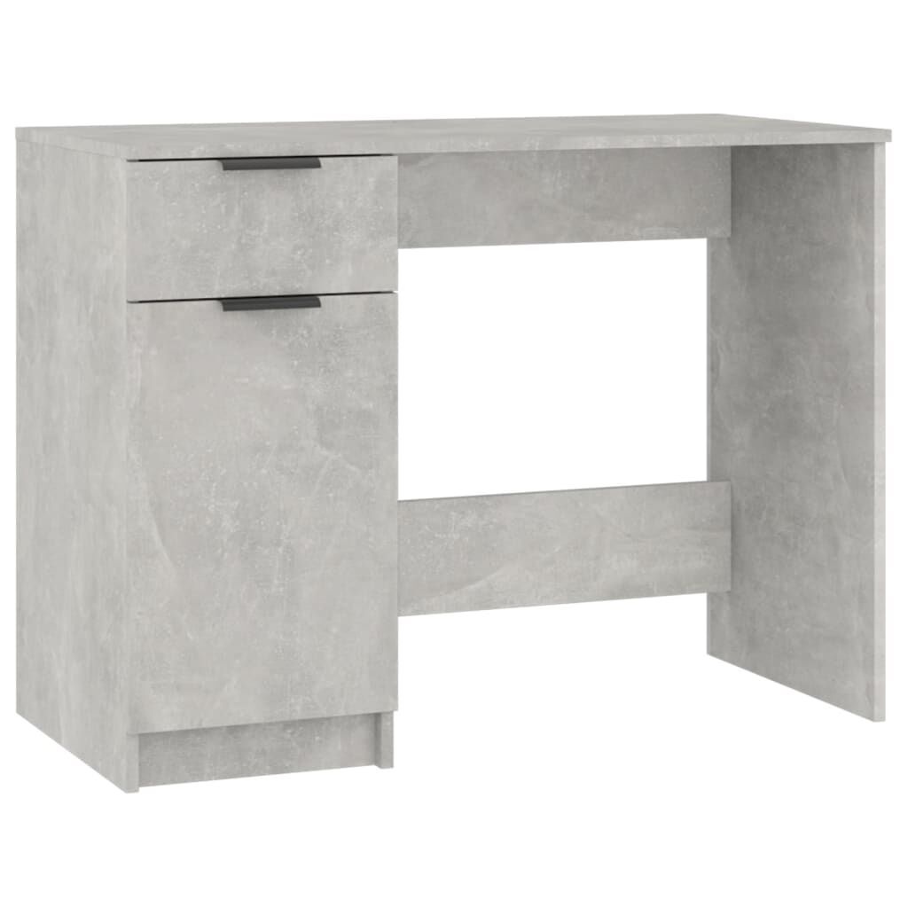 vidaXL Bureau Betongrijs 100x50x75cm - 35% Korting!