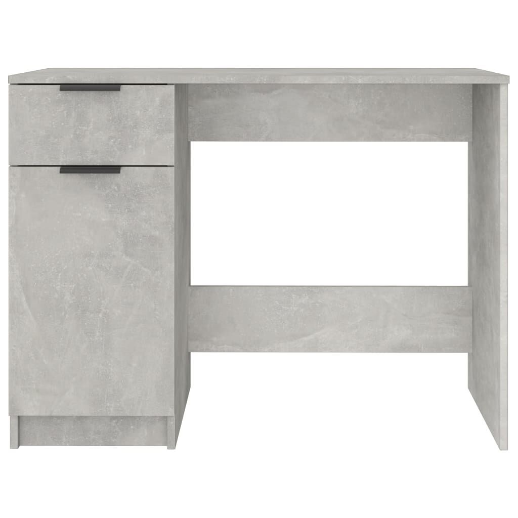 vidaXL Bureau Betongrijs 100x50x75cm - 35% Korting!