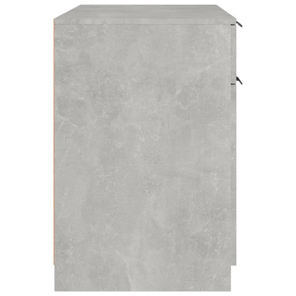 vidaXL Bureau Betongrijs 100x50x75cm - 35% Korting!