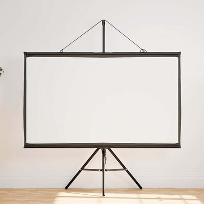 vidaXL Projectiescherm 72 inch met Statief - 35% Korting!