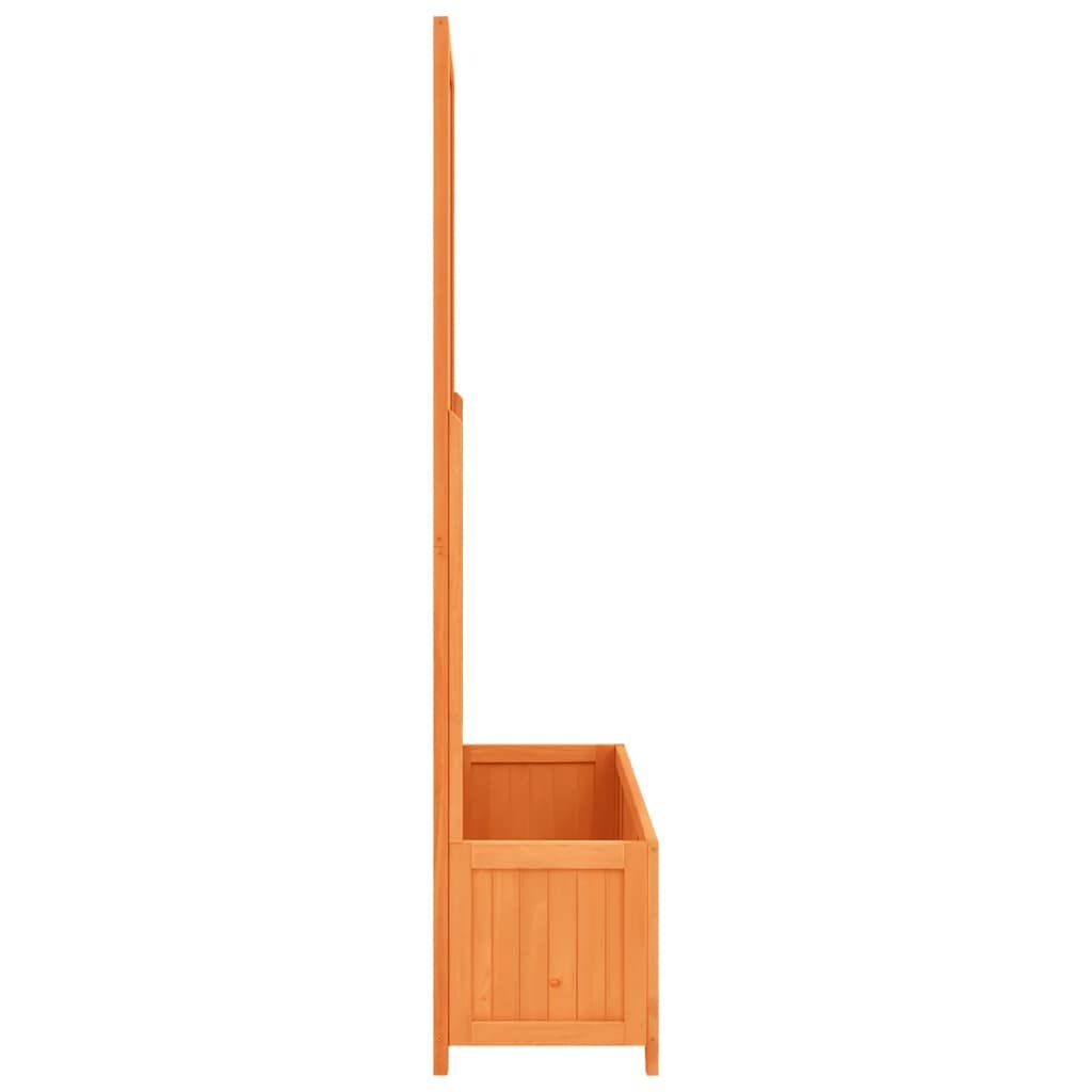 VidaXL Latwerkplantenbak Vurenhout Bruin 70x30x135cm - 40% Korting!