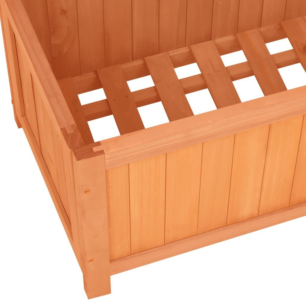 VidaXL Latwerkplantenbak Vurenhout Bruin 70x30x135cm - 40% Korting!