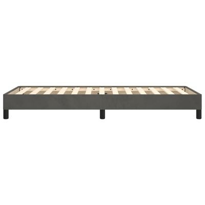 VidaXL Bedframe 100x200 Donkergrijs -55%! (Vlek, Montageset Incompleet)
