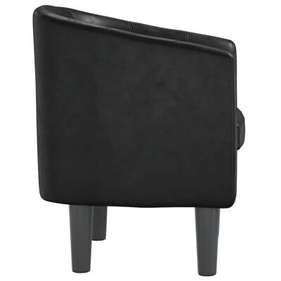 Kuipstoel Zwart Kunstleer - 35% Korting! Comfortabel & Stijlvol