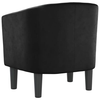 Kuipstoel Zwart Kunstleer - 35% Korting! Comfortabel & Stijlvol