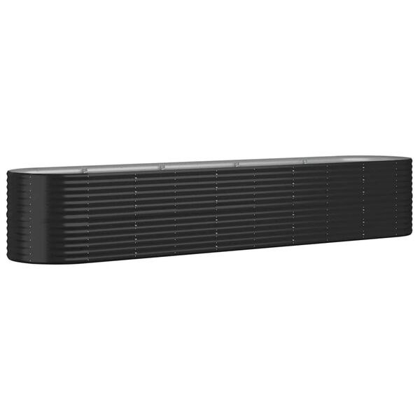 vidaXL Plantenbak 368cm Antraciet - Deuk! 60% Korting!