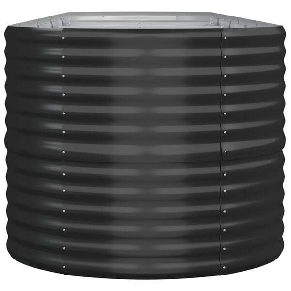 vidaXL Plantenbak 368cm Antraciet - Deuk! 60% Korting!