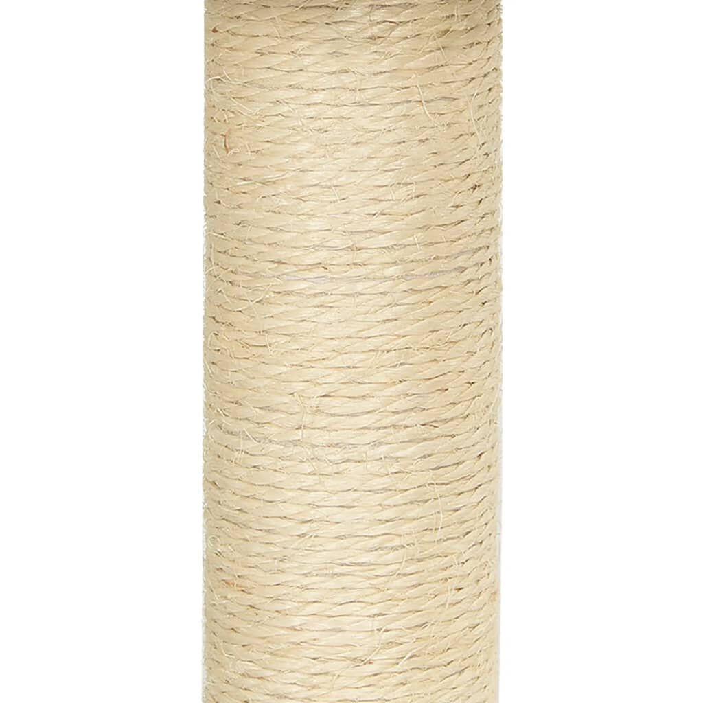 Kattenmeubel met Krabpalen 92cm Lichtgrijs - 55% Korting!