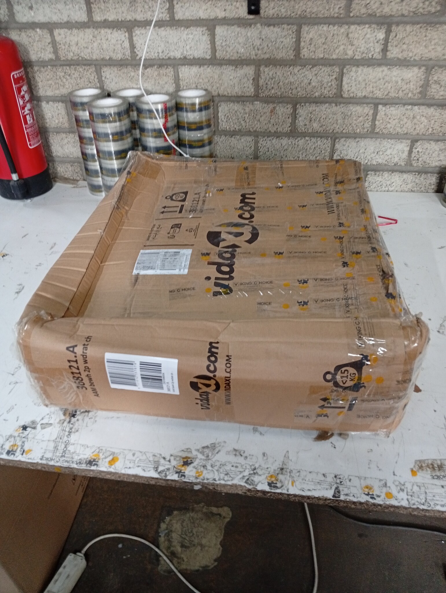 VidaXL Tuinstoelen (2 st) Beige - 40% Korting! (Geen Montage)