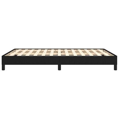 VidaXL Bedframe 140x190 Zwart - 40% Korting! (Zonder Matras)