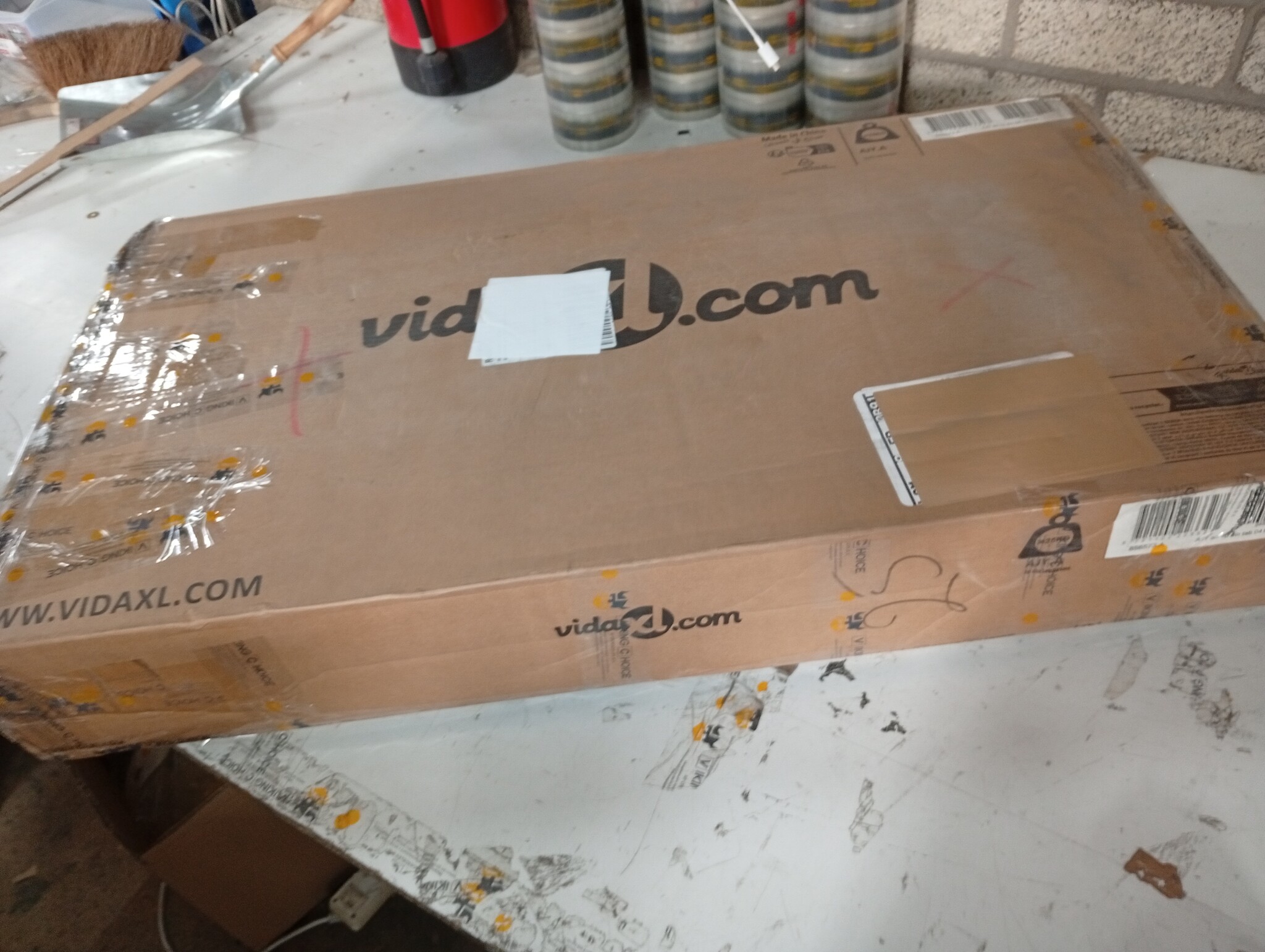 VidaXL Eettafel Eiken - 140cm - Nieuwstaat! 40% Korting