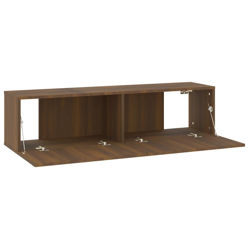 TV-wandmeubel Bruin Eiken 120cm - 35% Korting!