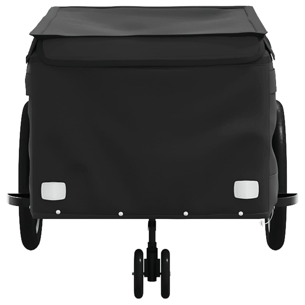 Fietskar 45kg Zwart - VIDA XL - Banden Beschadigd - 55% Korting!