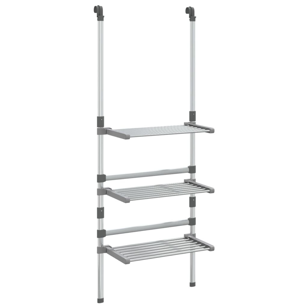 VidaXL Hangend Droogrek 3-laags Aluminium - 35% Korting!