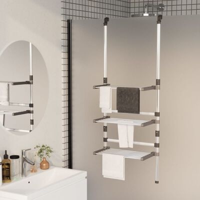 VidaXL Hangend Droogrek 3-laags Aluminium - 35% Korting!
