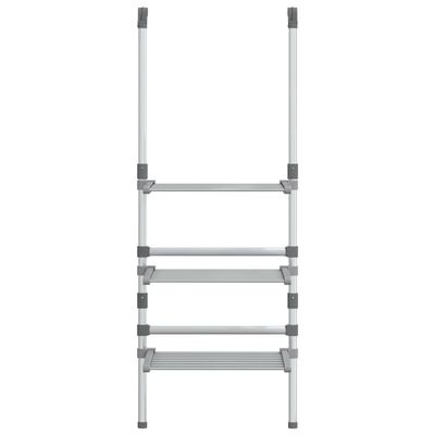 VidaXL Hangend Droogrek 3-laags Aluminium - 35% Korting!