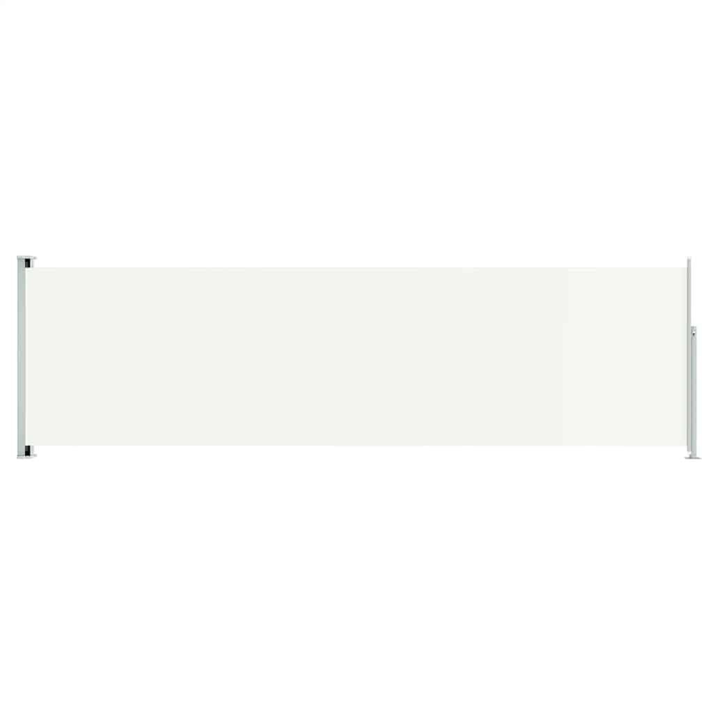 vidaXL Uittrekbaar Tuinscherm Crème 180x600cm - 40% Korting!