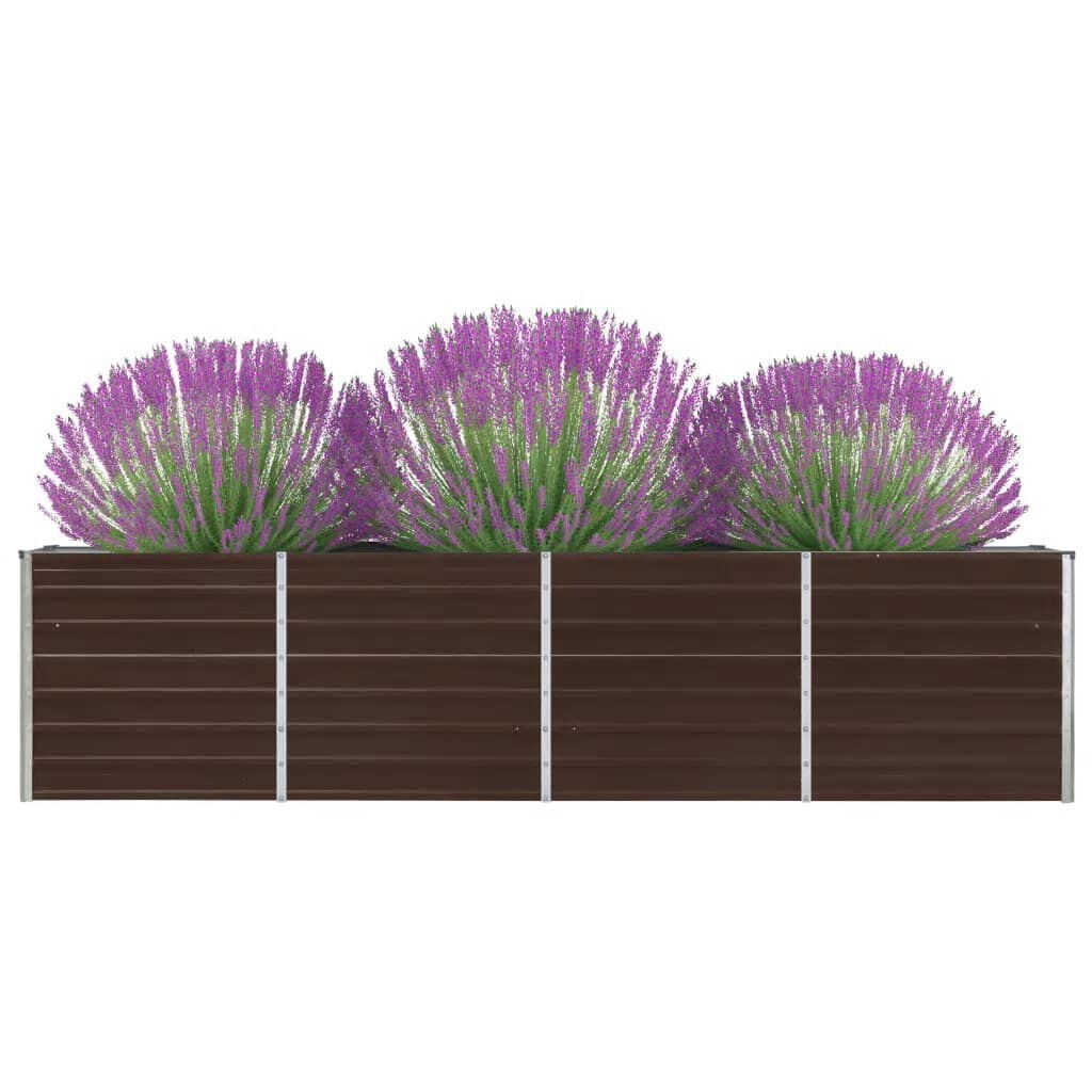 VidaXL Verhoogde Plantenbak 320cm Bruin - 60% Korting!