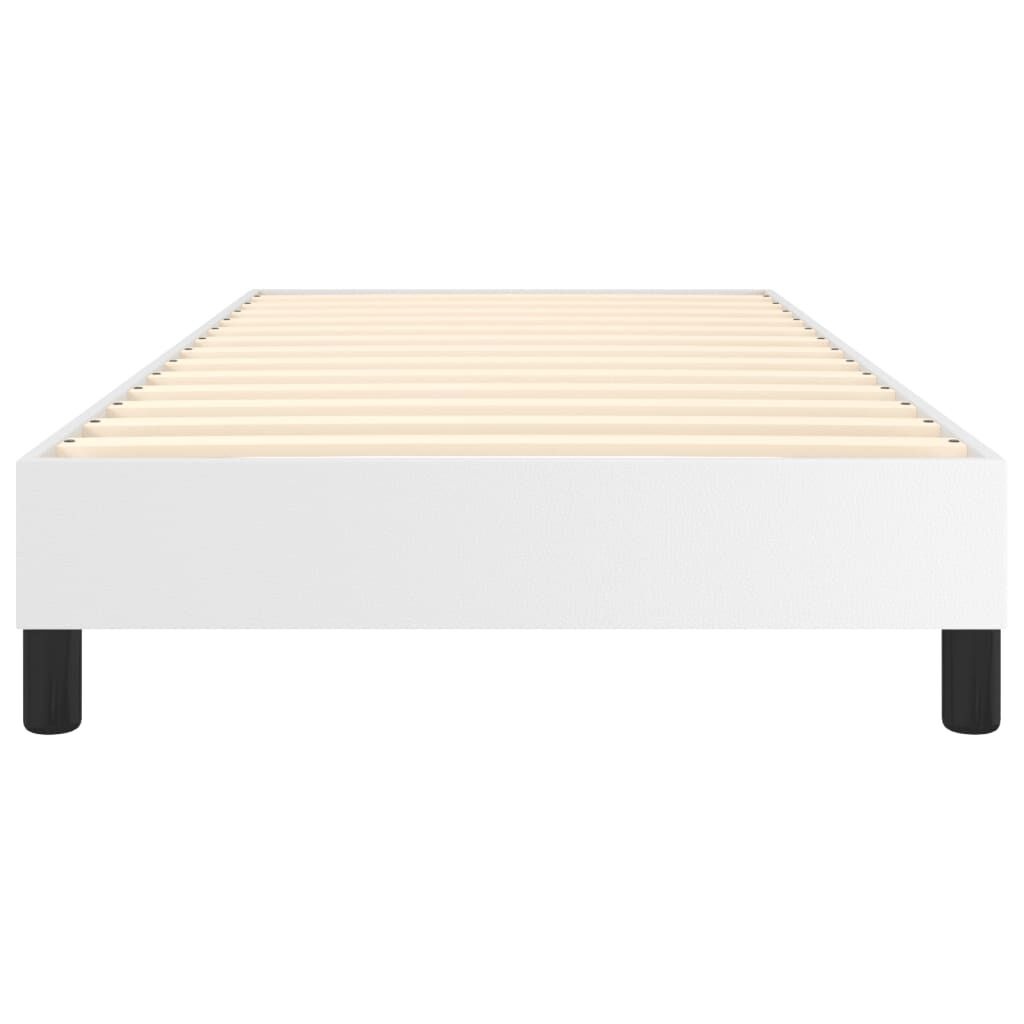 VidaXL Wit Kunstleren Bedframe 90x200 cm - 35% Korting!