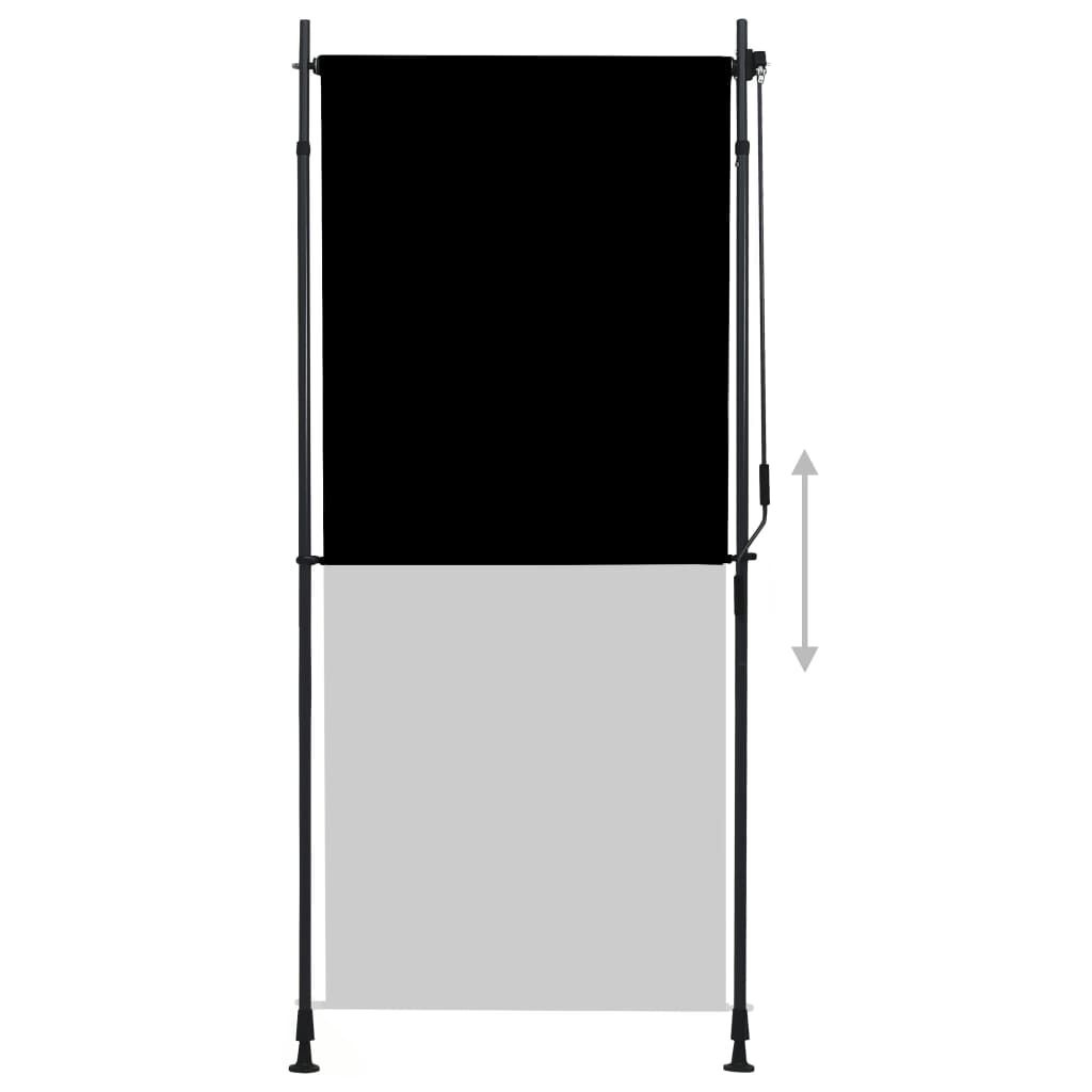 vidaXL Rolgordijn Buiten 100x270cm Antraciet - 35% Korting!