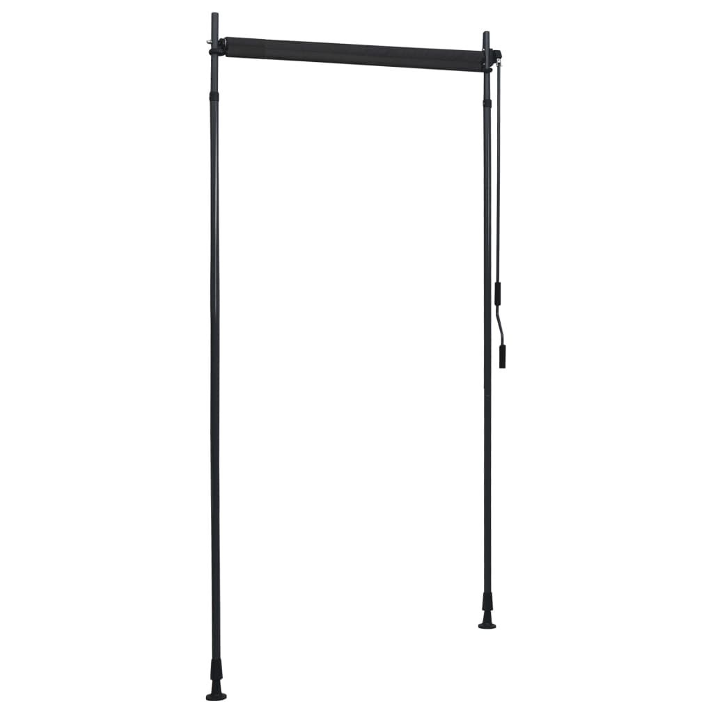 vidaXL Rolgordijn Buiten 100x270cm Antraciet - 35% Korting!