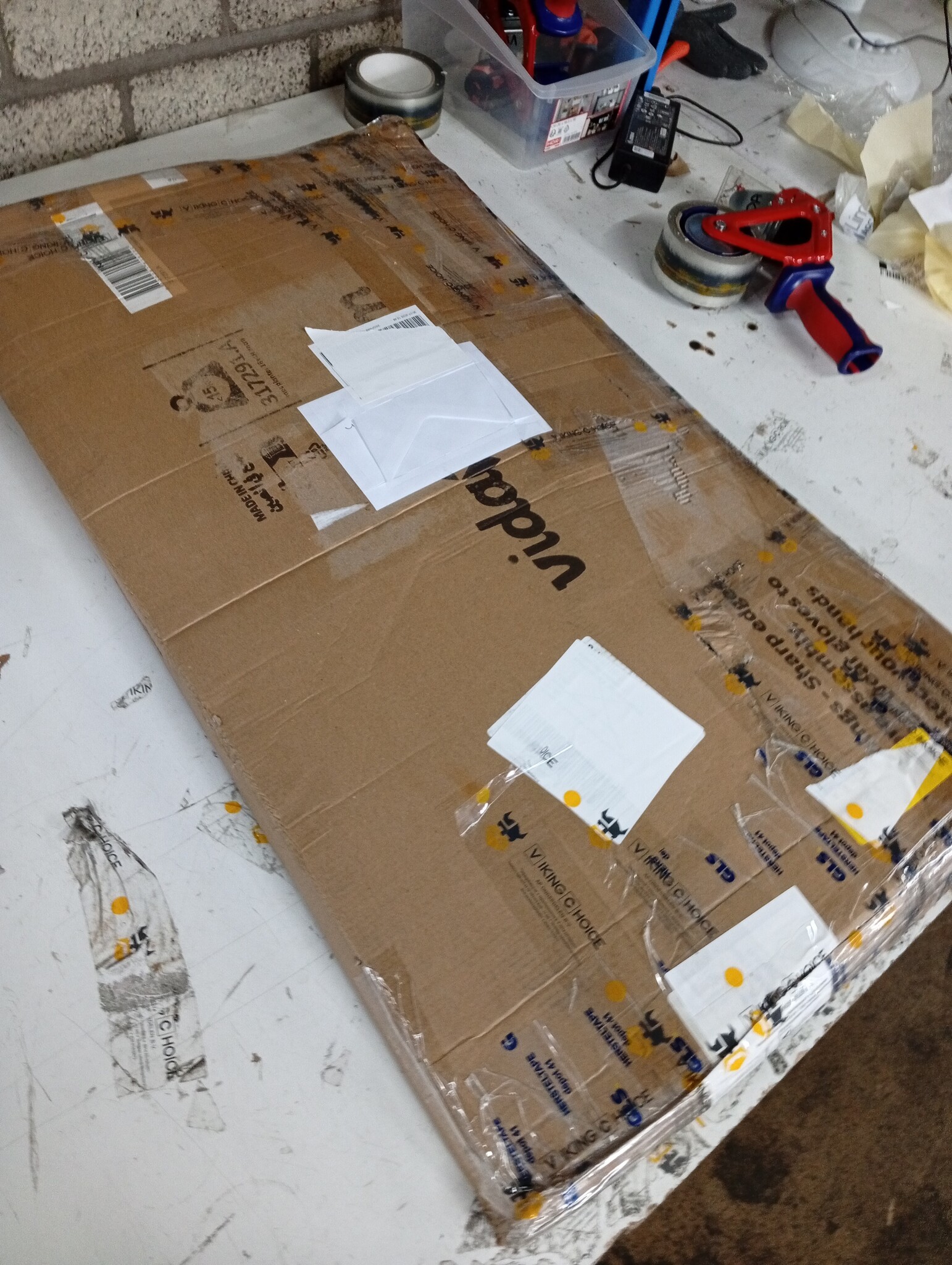 vidaXL Plantenbak Verhoogd 160cm Antraciet -40%! Hoekschade