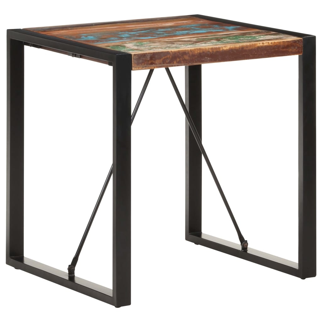 VidaXL Eettafel Recycled Hout 70x70 - Nieuwstaat - 40% Korting!