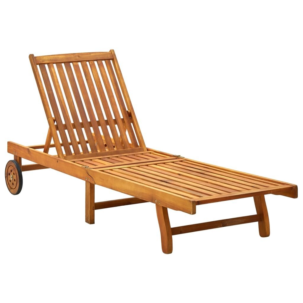 VidaXL Acacia Ligbed - 35% Korting! Tuin & Terras Comfort