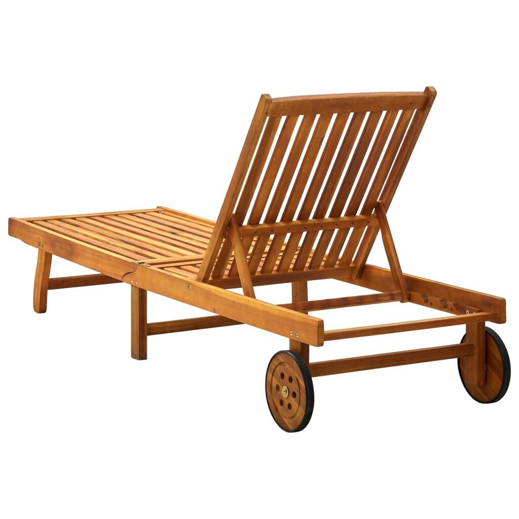 VidaXL Acacia Ligbed - 35% Korting! Tuin & Terras Comfort