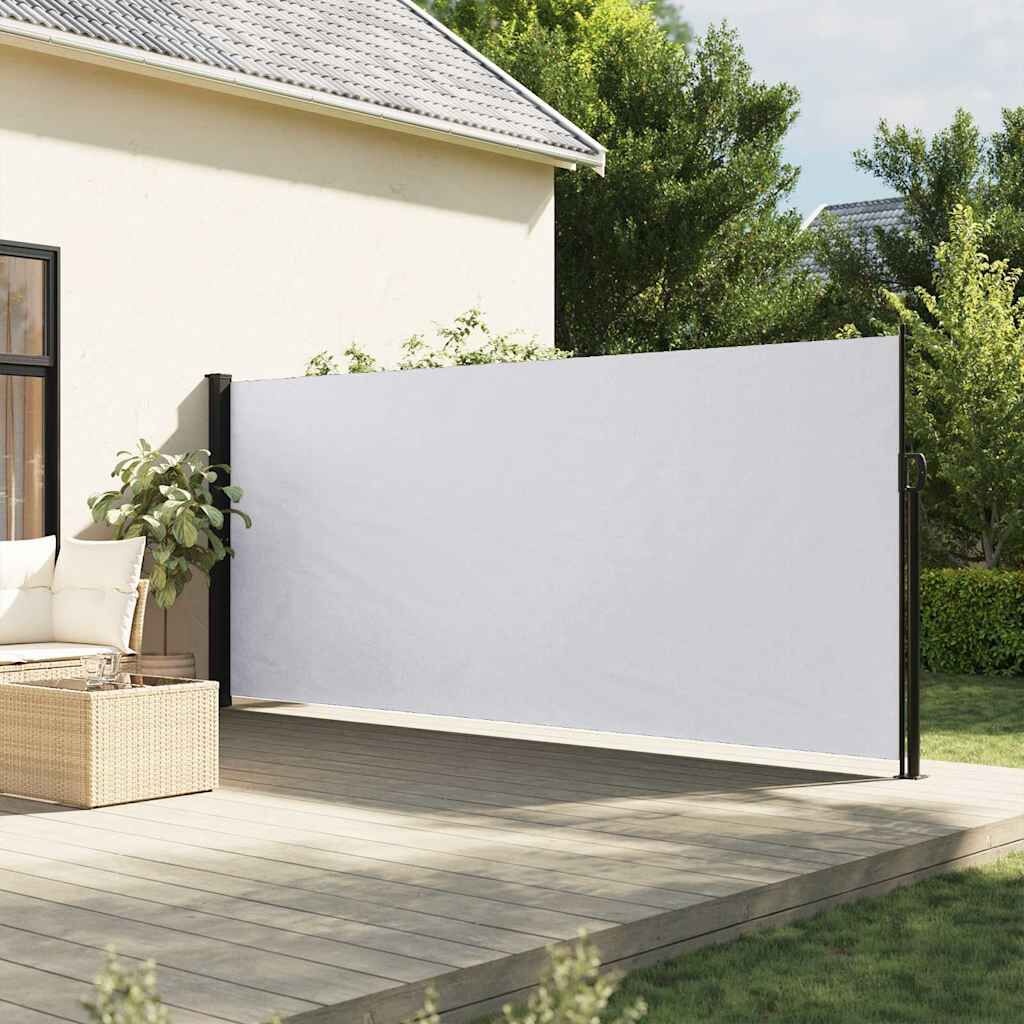 vidaXL Uittrekbaar Windscherm 180x500 cm Wit - 55% Korting!