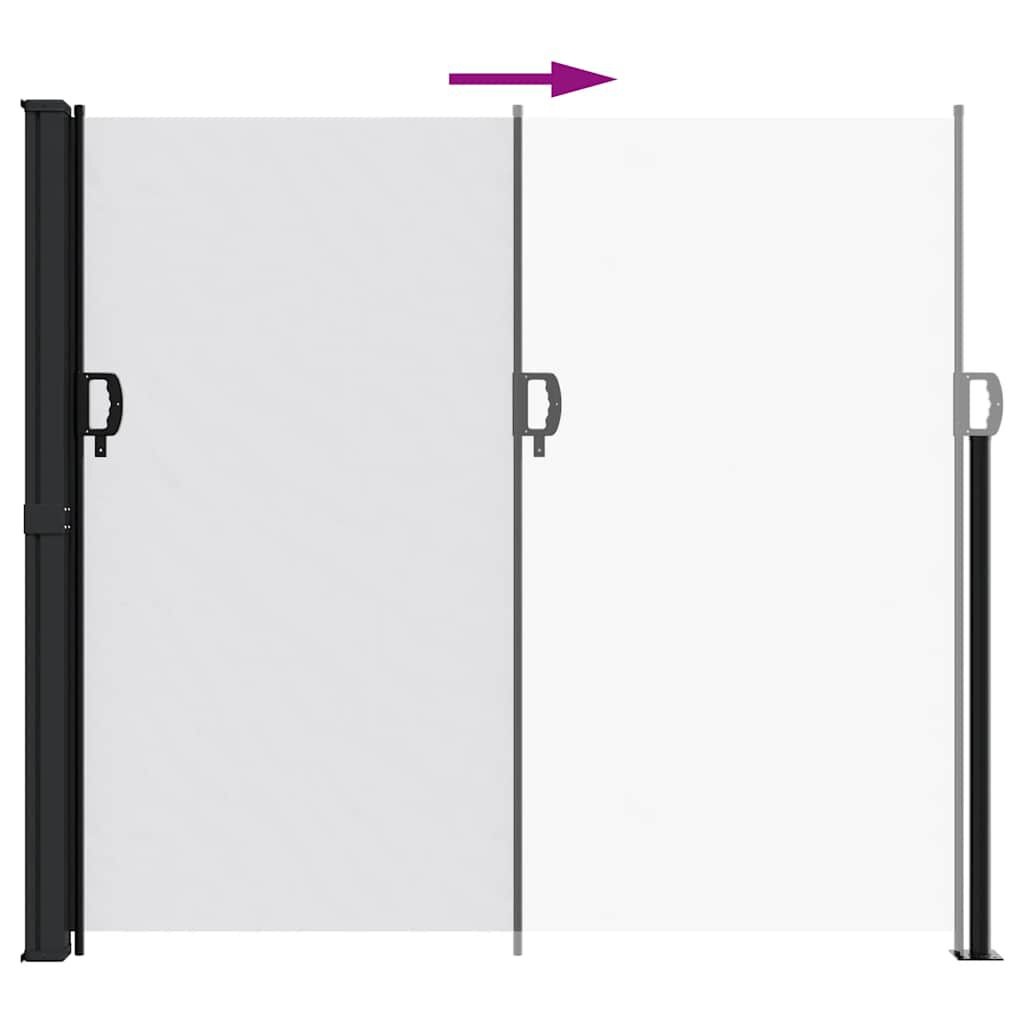 vidaXL Uittrekbaar Windscherm 180x500 cm Wit - 55% Korting!