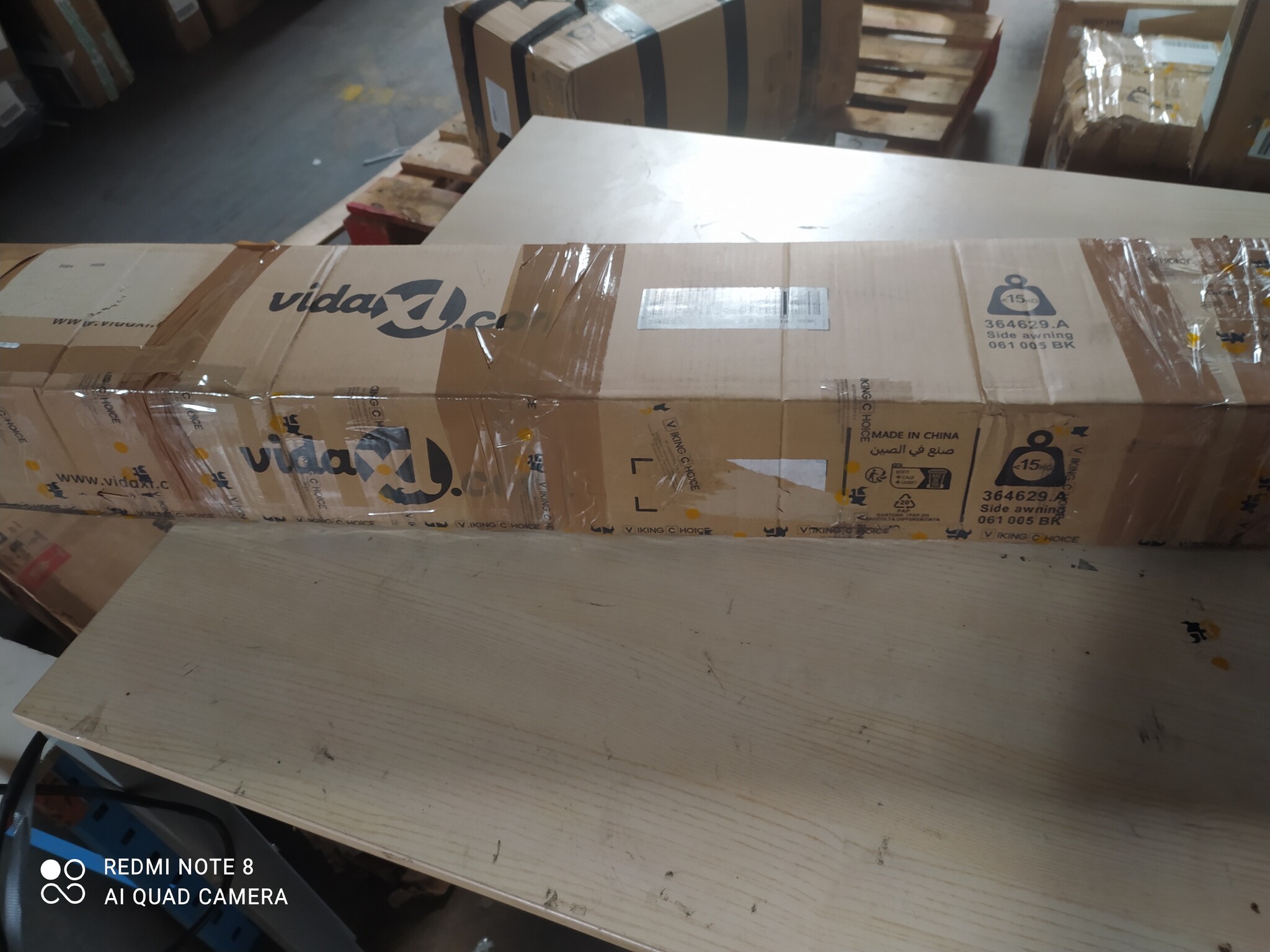 VidaXL Uittrekbaar Windscherm 160x500cm Blauw - 40% Korting!