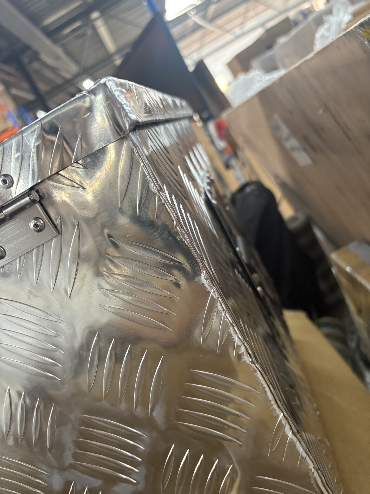 vidaXL Opbergbox Alu 90cm Zilver - 40% Korting! Krasjes, Zonder Handleiding